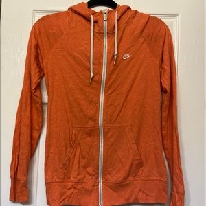 Nike light weight zip hoodie Womens size medium